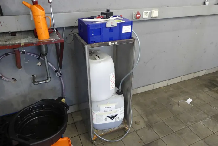 mobile Station mit Inhalt